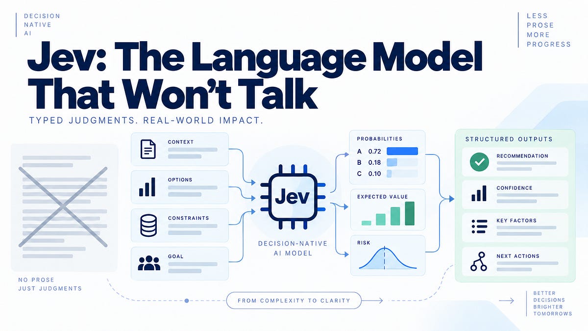 Jev: The Language Model That Won't Talk